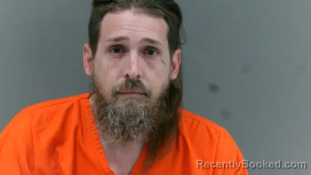 Mugshot of Brian Thomas Block booked in Logan County, West Virginia on March 22, 2026