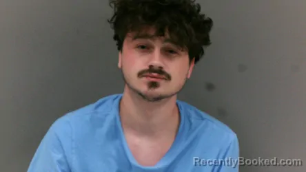 Mugshot of Christopher Anthony Mullins booked in Logan County, West Virginia on May 29, 2026