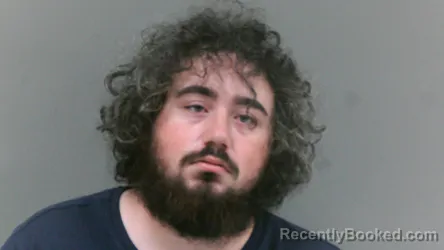 Mugshot of Colton Heath Marks booked in Logan County, West Virginia on March 18, 2026