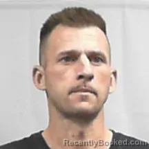 Mugshot of Christopher Thomas Hensley booked in Logan County, West Virginia on May 12, 2026