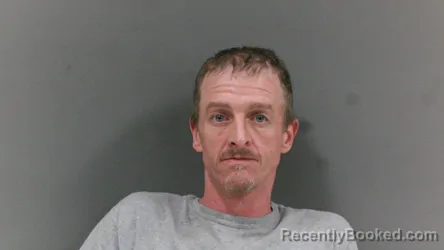 Mugshot of Christopher Vernon Marcum booked in Logan County, West Virginia on March 26, 2026