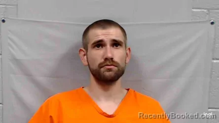 Mugshot of David Aaron Gray booked in Logan County, West Virginia on May 13, 2026