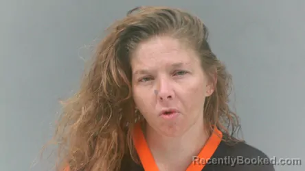Mugshot of Holly Elizabeth Green booked in Logan County, West Virginia on July 16, 2026