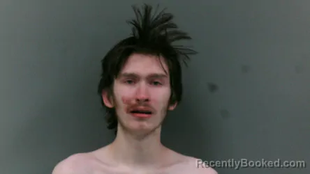 Mugshot of Hayden Lucas Dunlap booked in Logan County, West Virginia on June 5, 2026