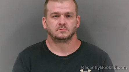 Mugshot of Joshua Craig Collins booked in Logan County, West Virginia on August 8, 2026