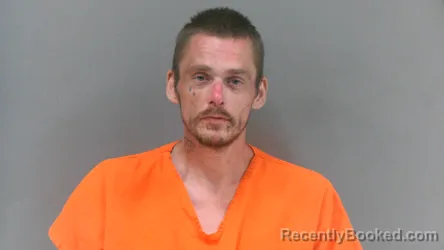Mugshot of James Eric Hutchinson booked in Logan County, West Virginia on October 2, 2026