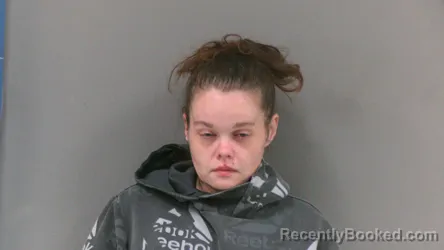 Mugshot of Khrista Anne Ball booked in Logan County, West Virginia on October 1, 2026
