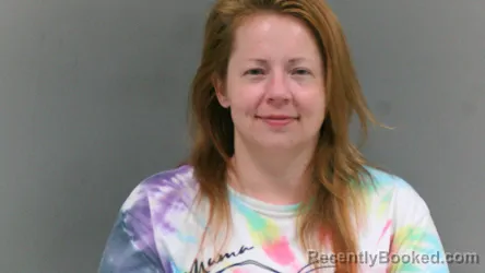 Mugshot of Katie Copley booked in Logan County, West Virginia on April 22, 2026