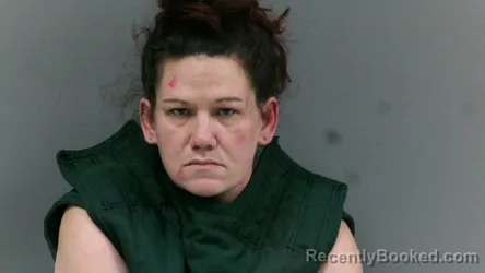 Mugshot of Kayla Dawn Ferrell booked in Logan County, West Virginia on March 23, 2026