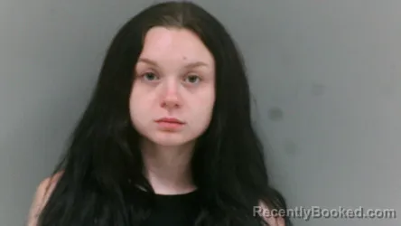 Mugshot of Kayden Elizabeth Johnson booked in Logan County, West Virginia on July 2, 2026