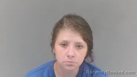 Mugshot of Kasandra Lynn Prater booked in Logan County, West Virginia on August 6, 2026