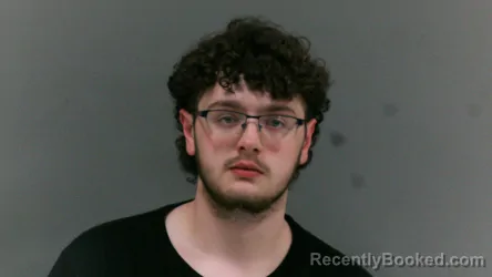 Mugshot of Landon Micheal Mosley booked in Logan County, West Virginia on April 25, 2026