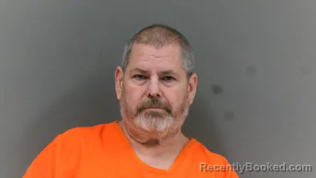 Mugshot of Mark Derek Conley booked in Logan County, West Virginia on March 24, 2026