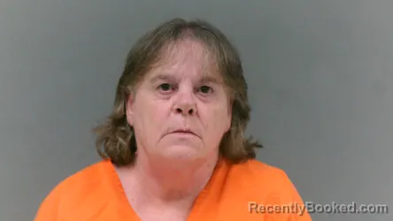 Mugshot of Patricia Gail Hall booked in Logan County, West Virginia on August 19, 2026