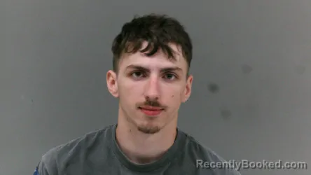 Mugshot of Riley Cole Ferguson booked in Logan County, West Virginia on April 4, 2026