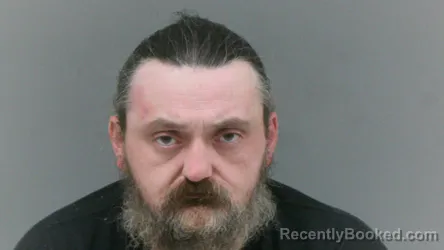 Mugshot of Randy Jason Watts booked in Logan County, West Virginia on October 20, 2026