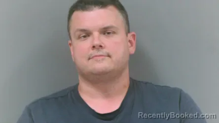 Mugshot of Ryan Jeffrey Waugh booked in Logan County, West Virginia on July 10, 2026