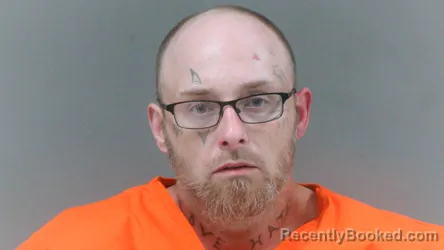 Mugshot of Tony Dale Ritchie booked in Logan County, West Virginia on October 12, 2026