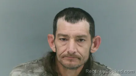 Mugshot of Terry Gene Clay booked in Logan County, West Virginia on October 24, 2026