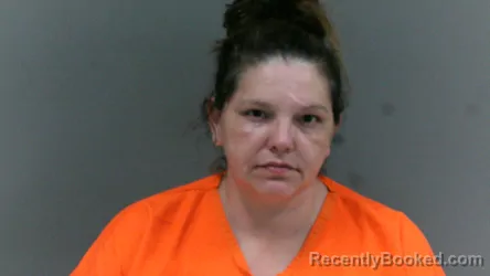 Mugshot of Tia Renee Green booked in Logan County, West Virginia on May 18, 2026
