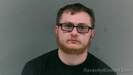 Mugshot of William David Hogston booked in Logan County, West Virginia on March 29, 2026