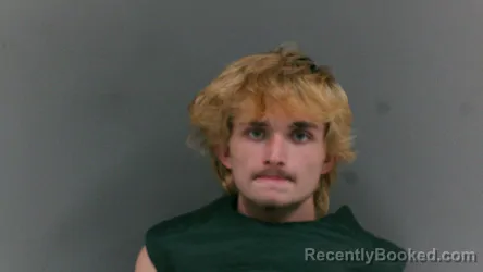 Mugshot of Weston Lee Moen booked in Logan County, West Virginia on May 11, 2026
