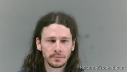 Mugshot of Wesley Manuel Johnson booked in Logan County, West Virginia on March 18, 2026