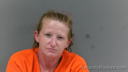 Mugshot of Amber Nicole Garrison booked in McDowell County, West Virginia on April 9, 2026