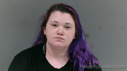 Mugshot of Amy Ranae Wall booked in McDowell County, West Virginia on April 10, 2026