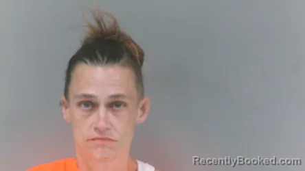 Mugshot of Jessica Persianni Roberts booked in McDowell County, West Virginia on July 8, 2026