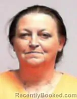 Mugshot of Derinda Marie Carpenter booked in Marion County, West Virginia on May 10, 2026