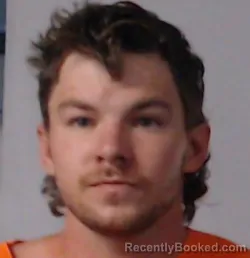 Mugshot of Dustin Wayne Fisher booked in Marion County, West Virginia on July 12, 2026