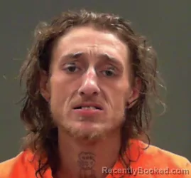 Mugshot of Connar Sylvan Cline booked in Marshall County, West Virginia on July 9, 2026