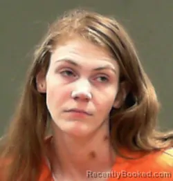 Mugshot of Kaitlyn Renee Timmins booked in Marshall County, West Virginia on June 4, 2026