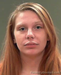 Mugshot of Madison Danee Helms booked in Marshall County, West Virginia on April 20, 2026