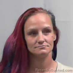 Mugshot of Brittany Lee Curfman booked in Mason County, West Virginia on May 8, 2026