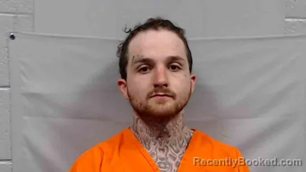 Mugshot of Anthony Dylan Jones booked in Mercer County, West Virginia on April 8, 2026