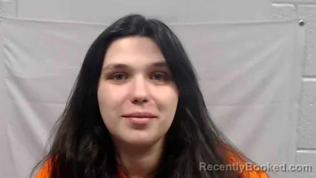 Mugshot of Briona Elizabeth Dove booked in Mercer County, West Virginia on April 14, 2026