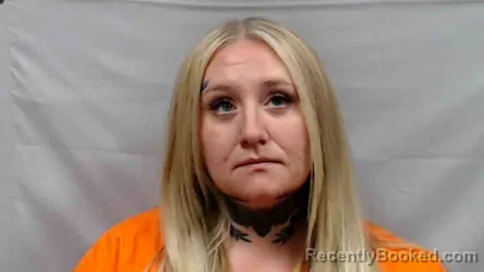 Mugshot of Brianna Hall booked in Mercer County, West Virginia on October 6, 2026