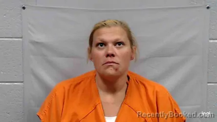 Mugshot of Brittany Joenee Swiney booked in Mercer County, West Virginia on April 8, 2026