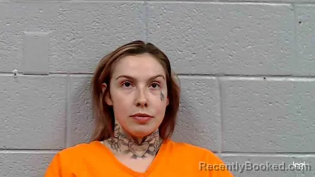 Mugshot of Hallie Paige Graham booked in Mercer County, West Virginia on October 19, 2026