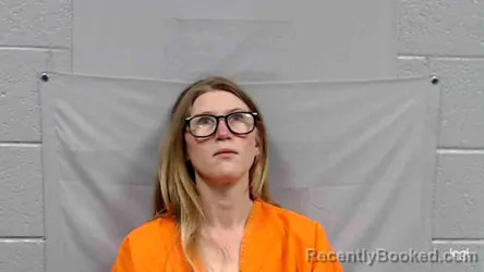 Mugshot of Kasandra Marie Olson booked in Mercer County, West Virginia on April 4, 2026