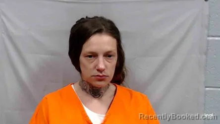 Mugshot of Katelyn Marie Thompson booked in Mercer County, West Virginia on July 20, 2026