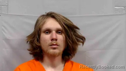 Mugshot of Logan Alexander Barton booked in Mercer County, West Virginia on April 24, 2026