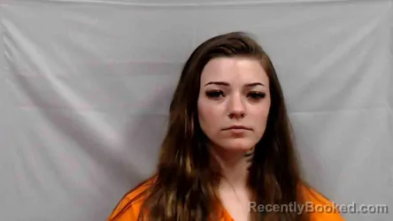 Mugshot of Lottie Ashlynn East booked in Mercer County, West Virginia on April 18, 2026