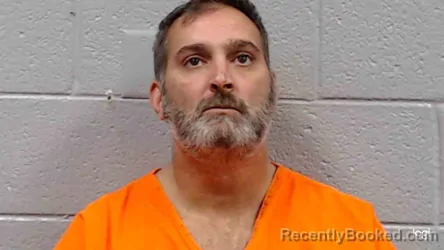 Mugshot of Phillip Paul Carter booked in Mercer County, West Virginia on October 17, 2026