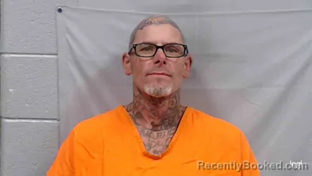 Mugshot of Roger Lee Hager booked in Mercer County, West Virginia on August 6, 2026