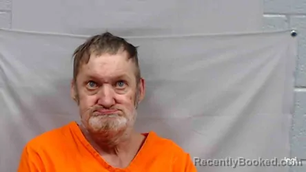Mugshot of Thomas Andrew Martin booked in Mercer County, West Virginia on July 30, 2026