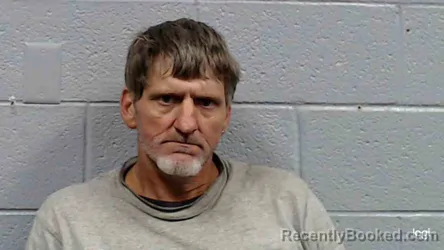 Mugshot of Thomas Randall Houk booked in Mercer County, West Virginia on October 19, 2026