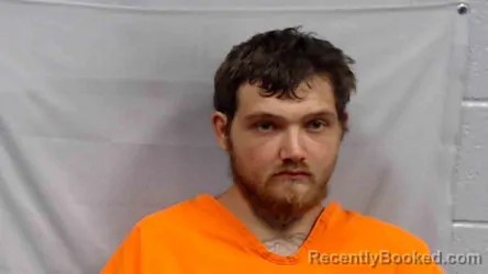 Mugshot of Zachary Dylan Burkhart booked in Mercer County, West Virginia on July 3, 2026